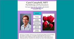 Desktop Screenshot of carolcampbellmft.com